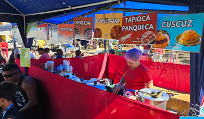 A &#039;Panelada&#039;, prato típico da culinária nordestina, é uma das atrações da Feira Livre de São Gotardo