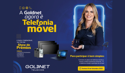 São Gotardo agora, tem Goldnet Móvel