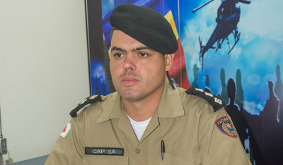 Capitão Sá - comandante Polícia Militar - São Gotardo