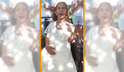 Dona Júlia Novaes, 107 anos de idade