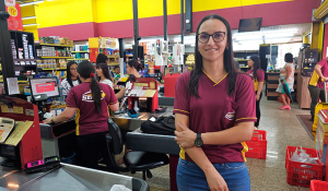 É gratificante a gente poder sair de casa e fazer o trabalho com boa vontade