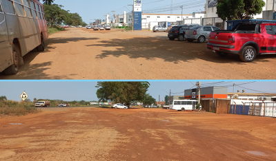 Via lateral próxima ao trevo de São Gotardo demanda obras de infraestrutura